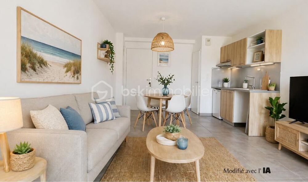 Vente Appartement SERIGNAN - Proche de la plage- T2 de 39 m² avec terrasse & parking privatif Serignan