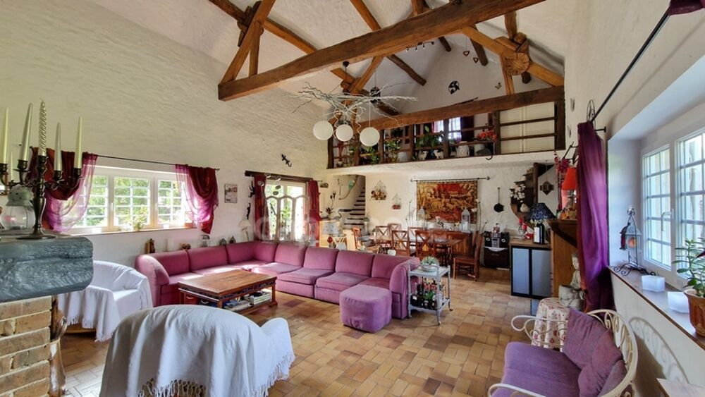 Vente Propriété/Château Dpt Essonne (91), à vendre proche de Méréville propriété 8 pièces avec maisonnette, jardin clos, cave et garage Autruy sur juine