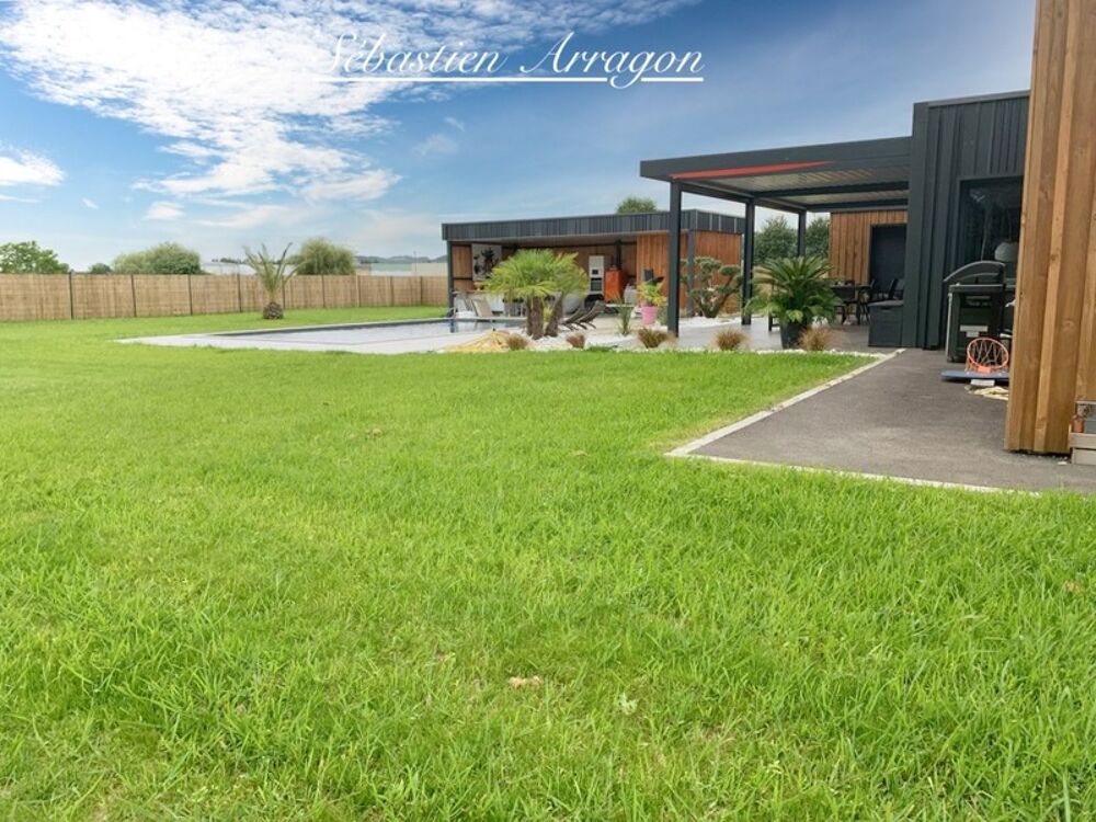 Villa contemporaine darchitecte avec piscine Art de vivre à la campagne, en Lot-et-Garonne- GRANGES SUR LOT (47)