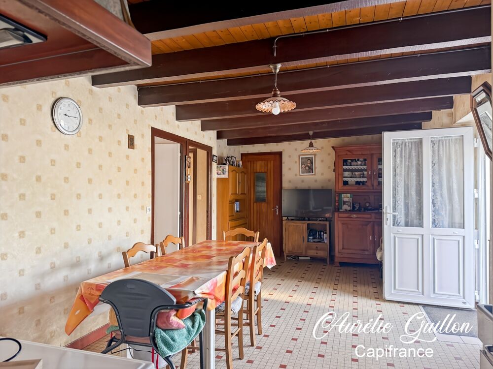 Vente Maison Le Roc-Saint-André – Maison en pierre 5 pièces 80 m2 avec beau potentiel Val d oust