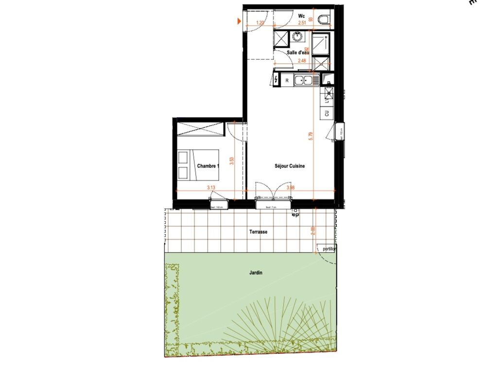 Vente Appartement Appartement à vendre 2 pièces LES CARROZ D'ARACHES (74) Les carroz d araches