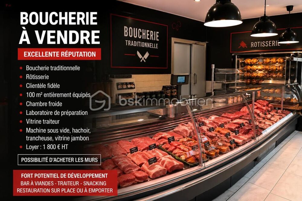   BOUCHERIE TRADITIONNELLE AVEC RÔTISSERIE – SECTEUR 06 