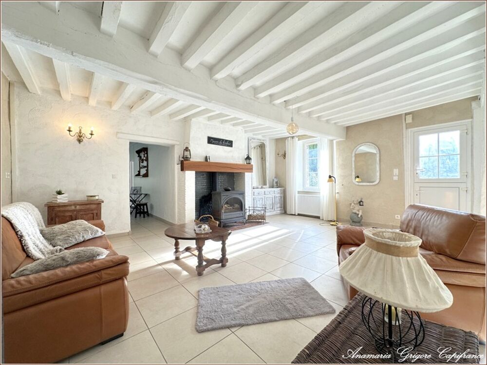 Vente Maison Le Favril ( 28190) Longère rénovée de 136 m², terrain clos de 2193 m² Paris à 1h20 Le favril