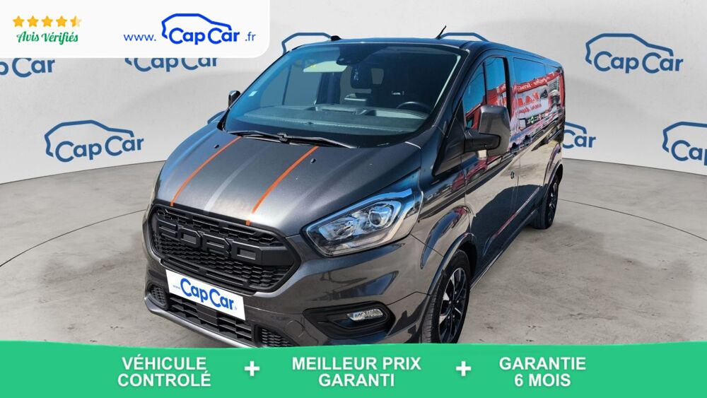 Transit Custom Cabine Approfondie 2.0 EcoBlue 185 Sport - 6 places 2022 occasion 33300 Bordeaux