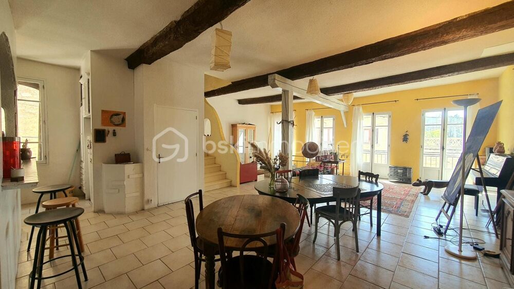 MAISON EN PIERRE DE 156M² - 3 CHAMBRES - GARAGE / ATELIER DE 80M²