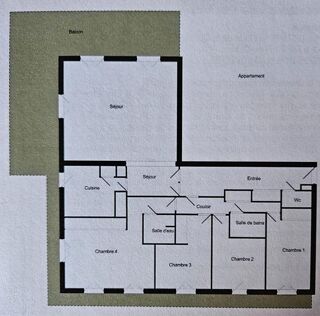  Appartement � vendre 5 pi�ces 142 m�