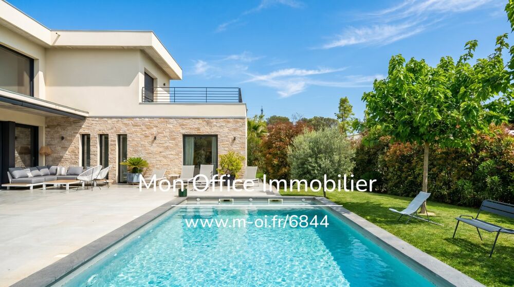 Référence : 6844-AUS. - Maison contemporaine 201m² avec piscine - Ventabren