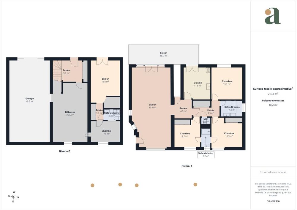 Maison familiale de 170 m² à fort potentiel  Aix en Provence ( Pont des 3 Sautets)