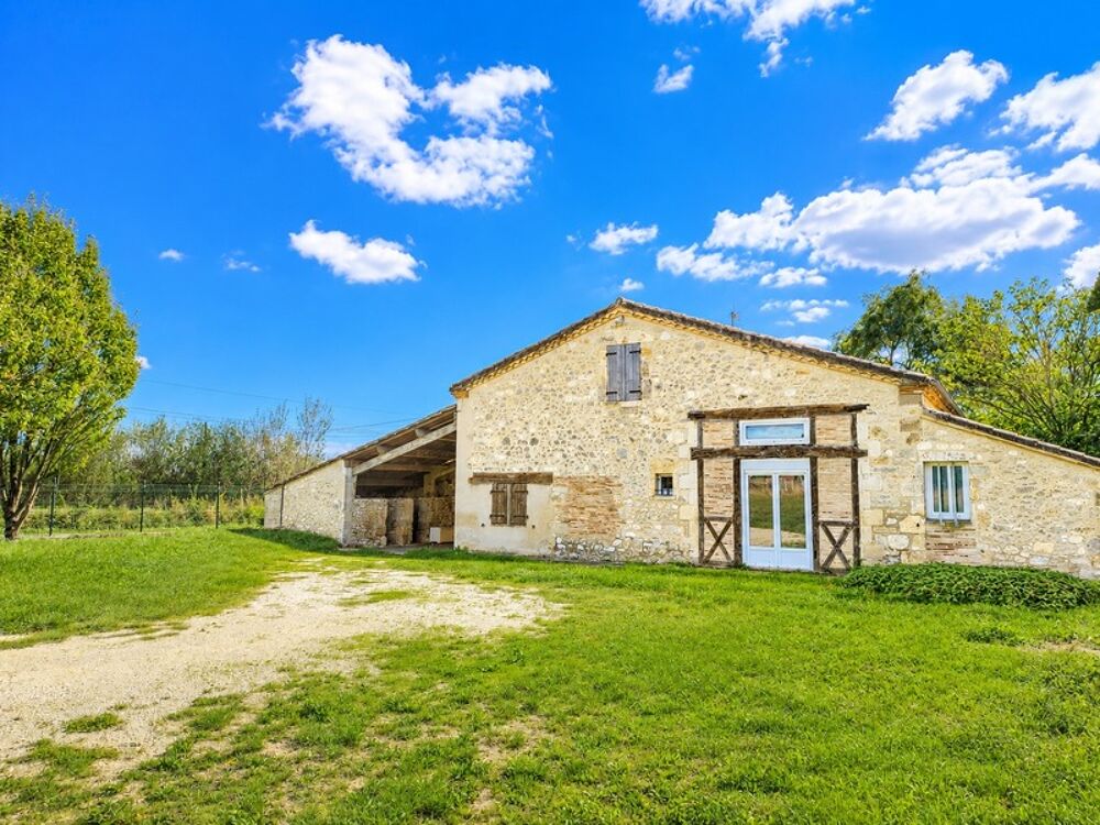 Ancienne fermette rénovée en pierre - à vendre - 4 Chambres - PAULHIAC (47) proche de Monflanquin