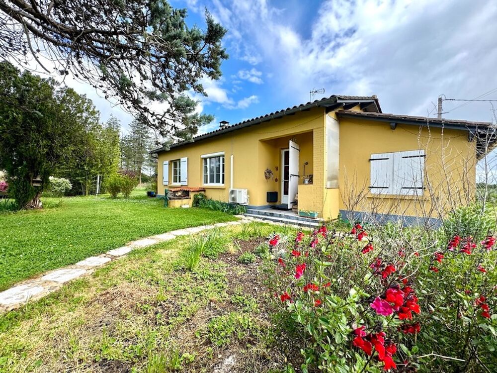Plain-pied avec 1 ha de terrain  +140 m² utiles  jardin clôturé