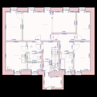  Appartement � louer 5 pi�ces 86 m�