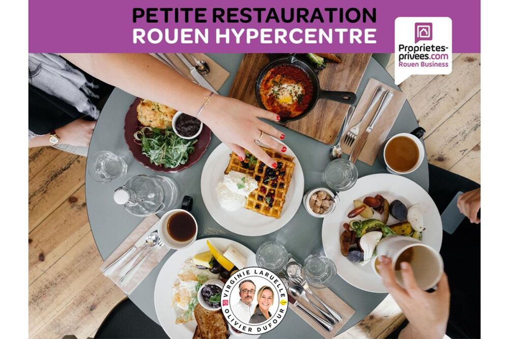   ROUEN HYPERCENTRE - PETITE RESTAURATION, BAR, LICENCE IV, GRANDE TERRASSE 