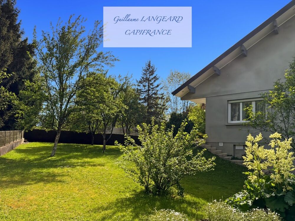 Vente Maison GROISSIAT (01) - MAISON SPACIEUSE 6 PIÈCES – 163 m² – TERRAIN 1763 m² Groissiat