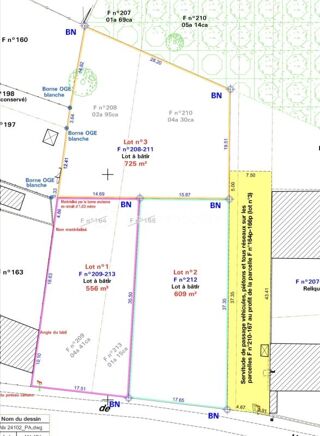  Terrain � vendre 556 m�