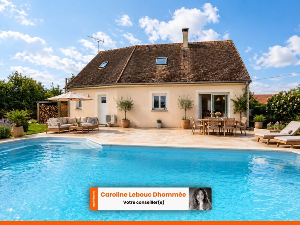 Vente Maison Maison contemporaine avec piscine chauffée et 1,8 hectare clos Saint germain de la coudre