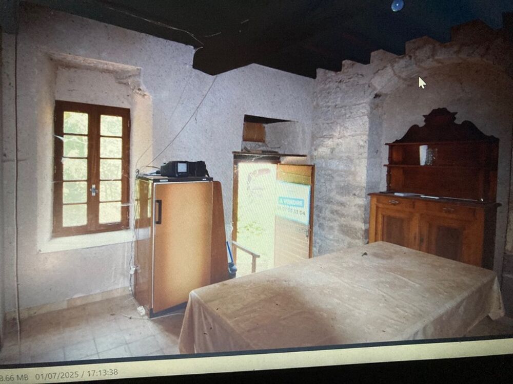 Vente Maison ANCIENNE  TOUR EN PIERRE à vendre 3 pièces BOUZIES (46) Bouzies