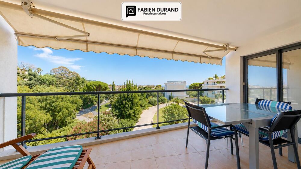 Vente Appartement CANNES PLAGE DU MIDI 700m 3 PIÈCES 71,8 M² DEUX TERRASSES 22 M²  PISCINE  GARAGE -   APERÇU MER Cannes