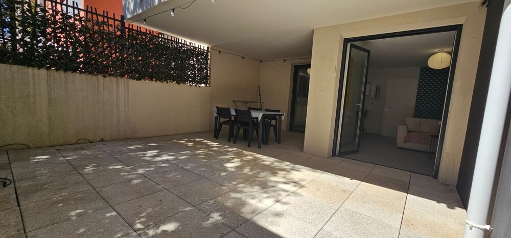 SAINT JEAN DE VEDAS (34) F3 avec grande terrasse et parking en sous-sol