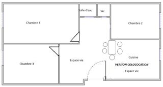  Appartement à vendre 4 pièces 63 m²
