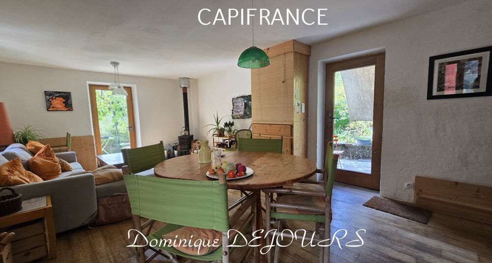 Ardèche, St Sauveur de Montagut, dans la vallée de l'Eyrieux maison en pierres et une annexe pour atelier ou projet studio indép