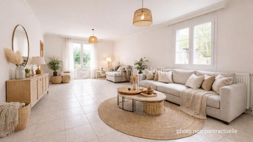 ? Maison familiale avec vie de plain-pied  4 chambres  terrain 740 m²