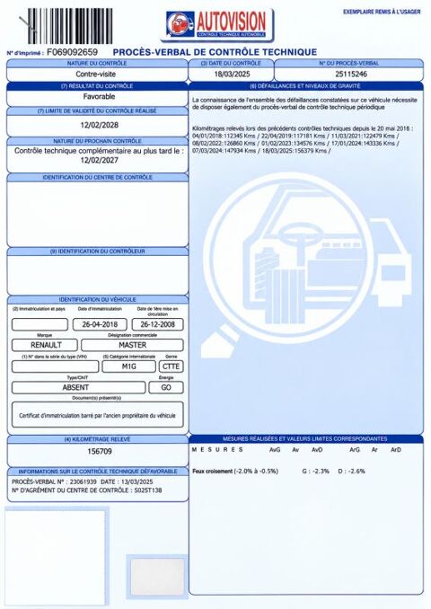 Master 1&deg; Main / 2.5L Dci 100cv Pack Confort Plateau Bach&eacute; idem : B 2009 occasion 60430 Abbecourt