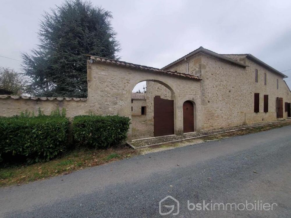 Maison Pierre proche St Emilion 10 pièces 6 chambres 689000€