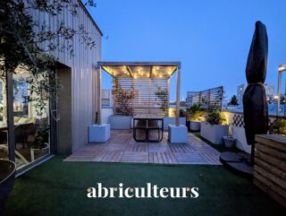 Vente Appartement Superbe duplex esprit « maison sur le toit  » 96 m² + 70 m² de terrasses plein Sud, vue panoramique & double parking avec borne Asnieres sur seine