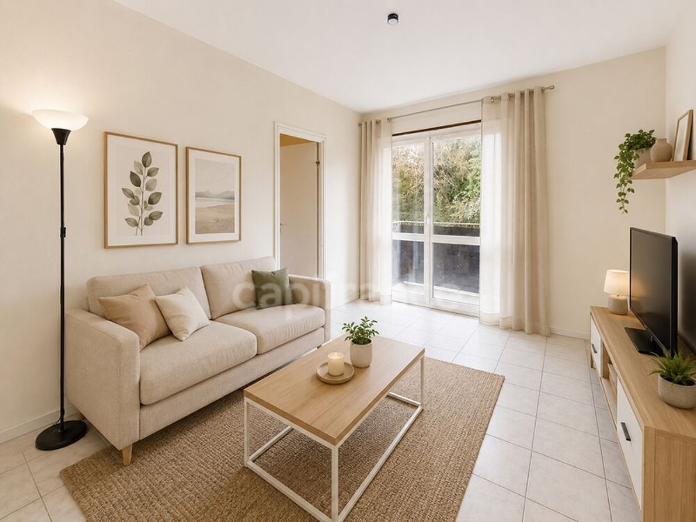 3 pièces 58 m² avec balcon et cave, proche gare