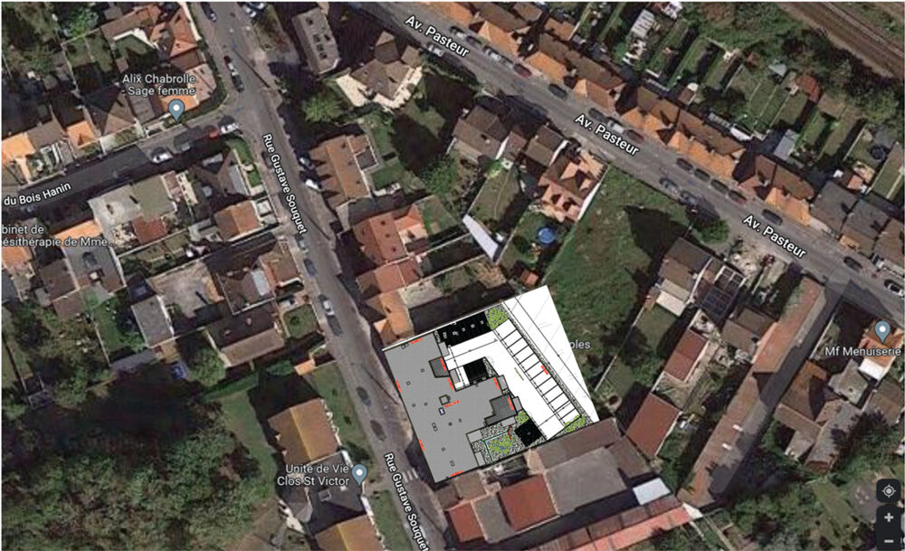 Appartement Etaples 3 pièce(s) 58m² avec terrasse et parking