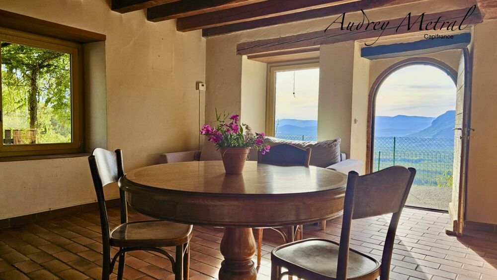 Maison en pierre à vendre à SERRIERES EN CHAUTAGNE (73) vue imprenable, 50 min de Genève et Annecy, 35 min d'Aix-les-Bains