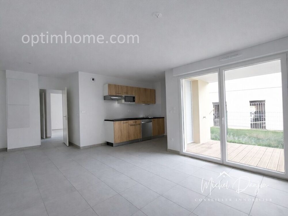 Pins-Justaret  Appartement T3 en rez-de-chaussée avec jardin