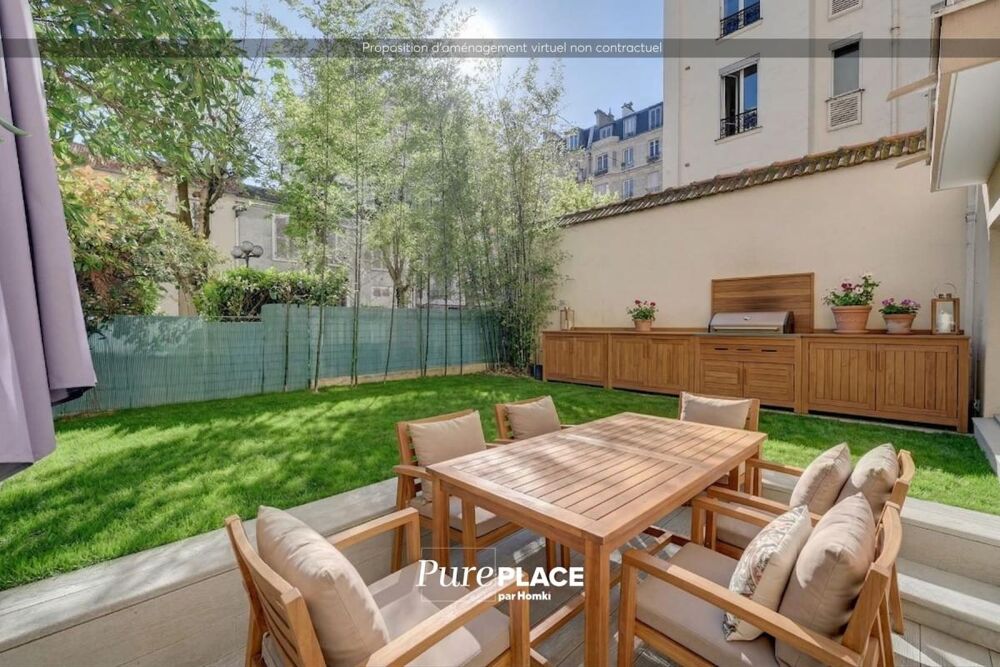 Vente Appartement Appartement T3 de 74 m2 à Paris 75015, Villa Théodore Deck Paris 15