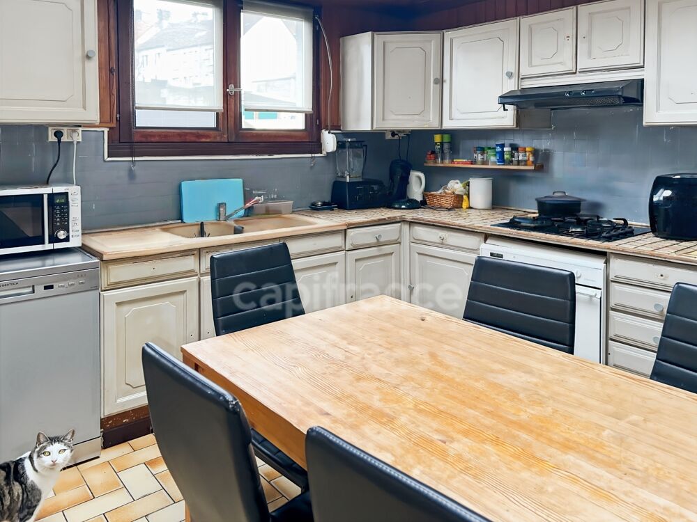 Vente Maison À VENDRE  BOULOGNE-SUR-MER - MAISON MITOYENNE 6 PIÈCES -  4 CHAMBRES - SOUS-SOL - CAVE Boulogne sur mer