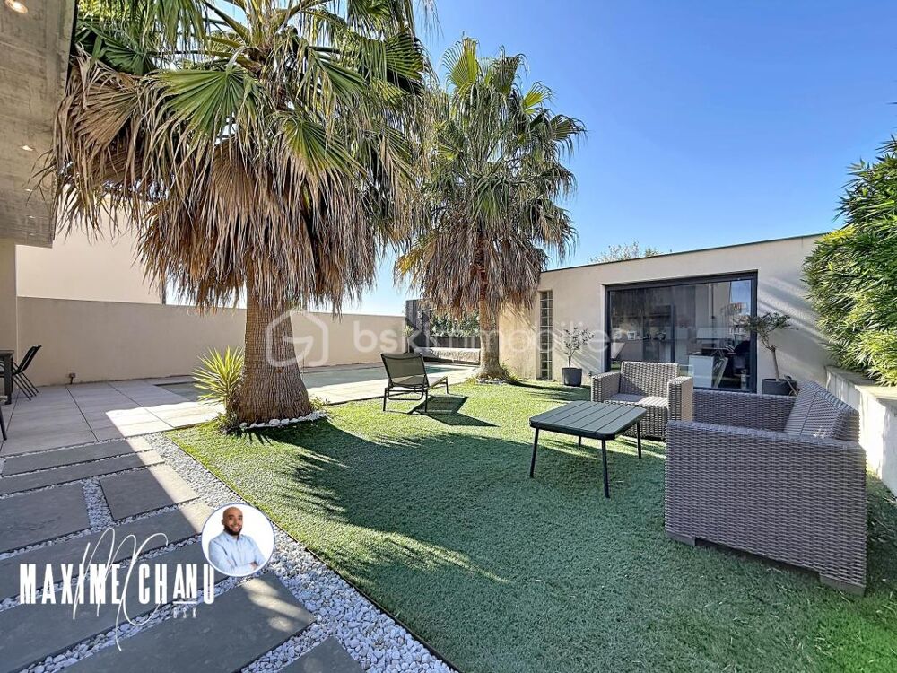 COURNONTERRAL - Maison contemporaine de 160 m2 avec piscine