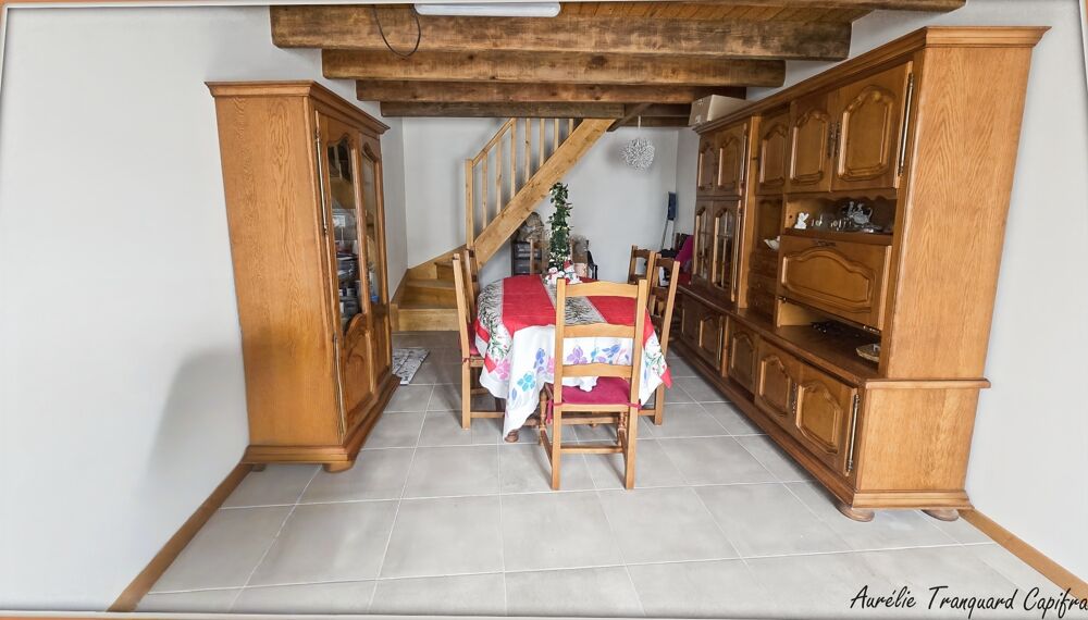 Maison rénovée 5 pièces proche de MATHA commune de THORS (17) composée de 3 chambres
