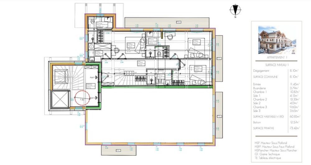  vendre  Duplex/triplex Brianon (05100)