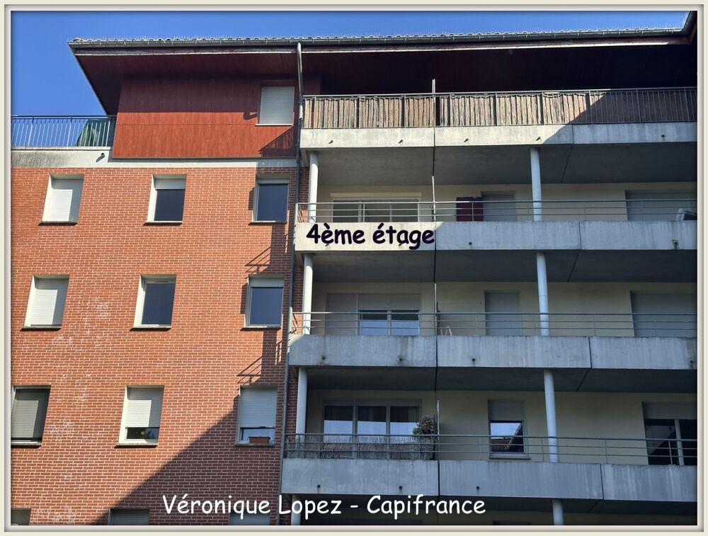 AGEN, appartement T2 avec terrasse, garage individuel et piscine commune