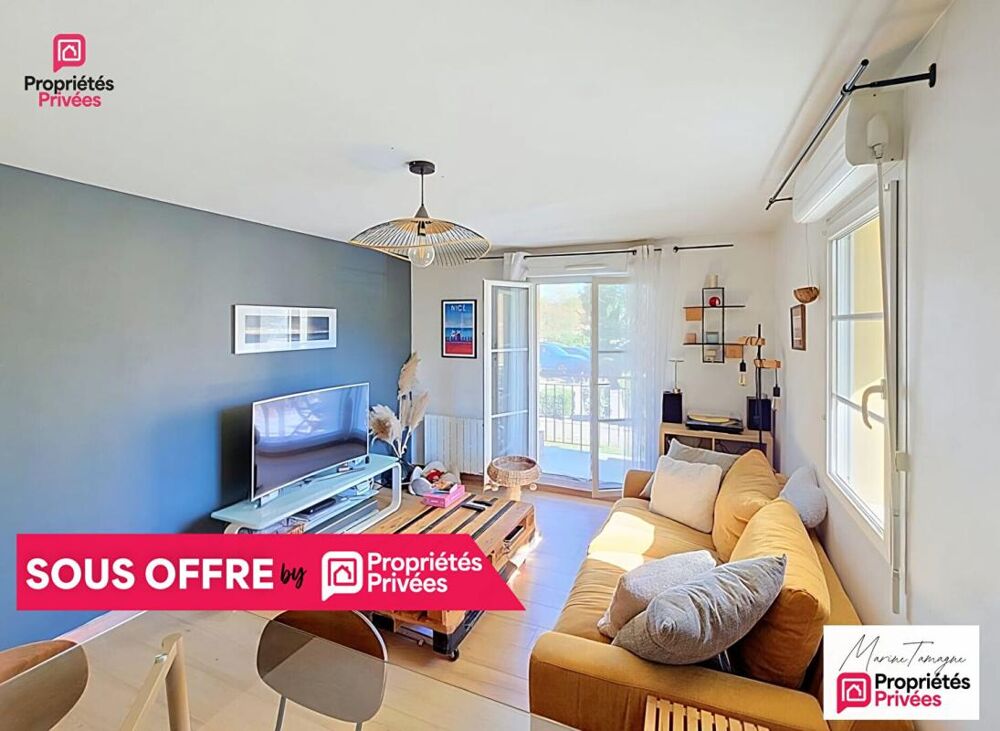 Vente Appartement VERBERIE CENTRE  61 m² + BALCON 12 m² + 2 PARKINGS  158 500 Verberie