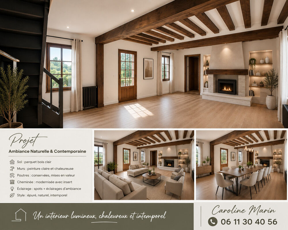 Vente Maison Charmante maison normande à la campagne – Un cadre de vie paisible à seulement 2 km du Bec-Hellouin Le bec hellouin