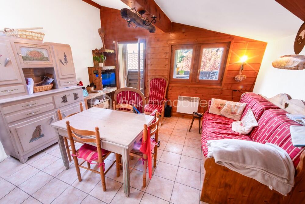 Vente Appartement 74120 - PRAZ-SUR-ARLY – APPARTEMENT 3 PIÈCES, 2 CHAMBRES - 38M2 UTILES (32M2 HABITABLES) - PROXIMITÉ PLAN D'EAU, CENTRE VILLAGE Praz sur arly
