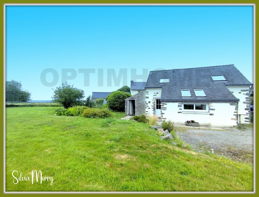 Maison à vendre 76 m² avec grand terrain PLOUDIRY (29)