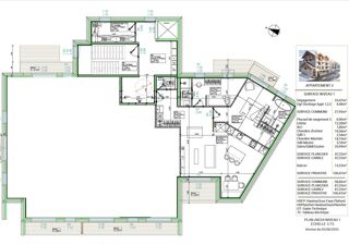  Appartement � vendre 3 pi�ces 87 m�