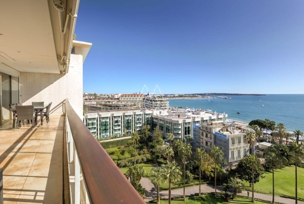 Vente Appartement Appartement unique à Cannes, offrant une superficie exceptionnelle de 335 m². Grande terrasse et cinq chambres Cannes