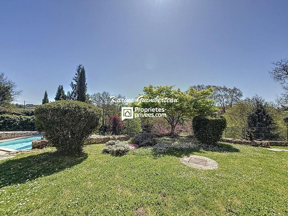 Vente Maison Maison de campagne avec vue dominante + piscine + gîte Lugasson