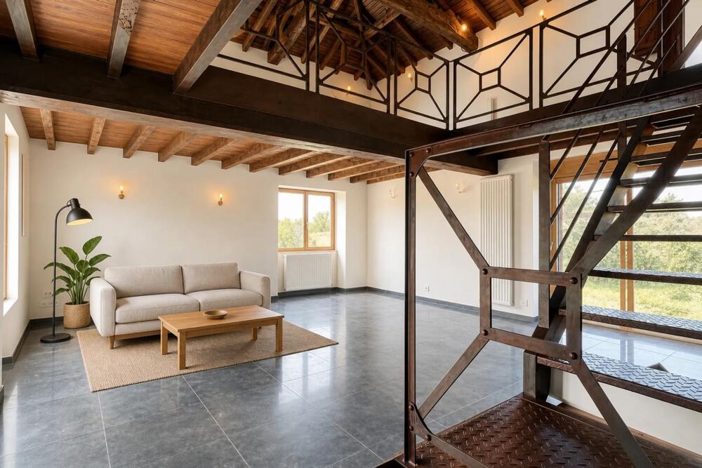 Longère 10 pièces à Réaumur, potentiel gîte