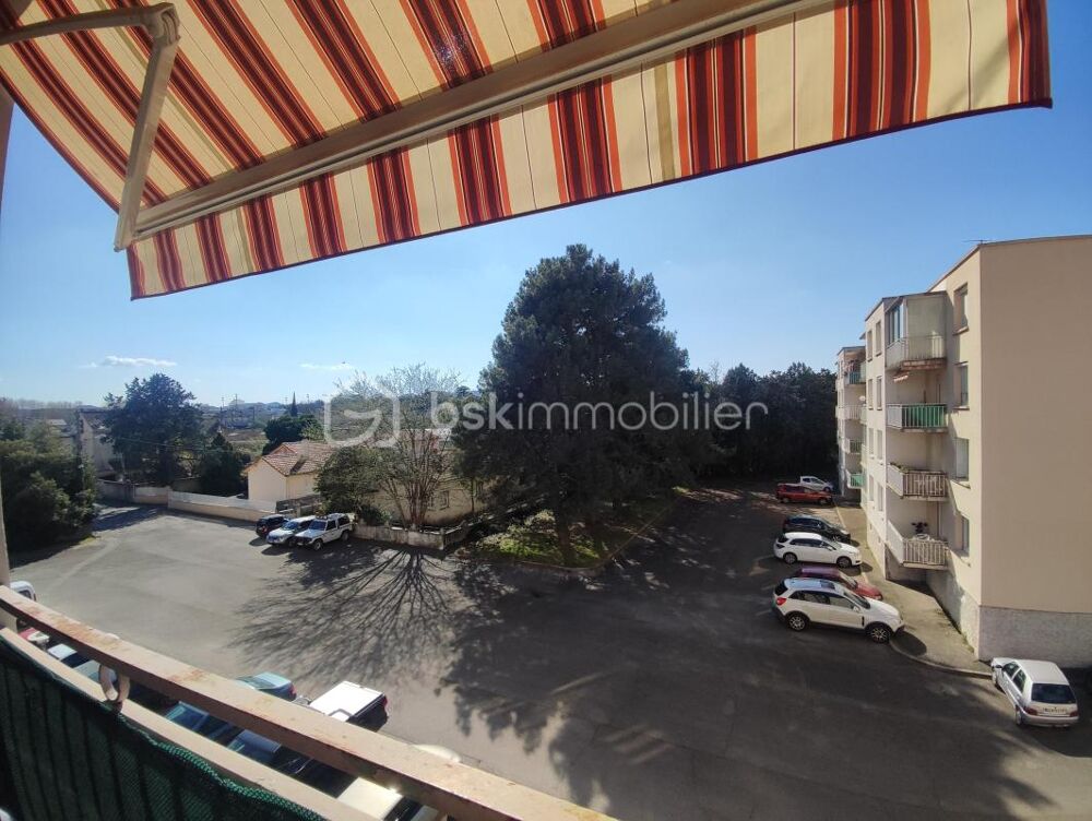 Appartement de 80m² - 2 balcons - cave