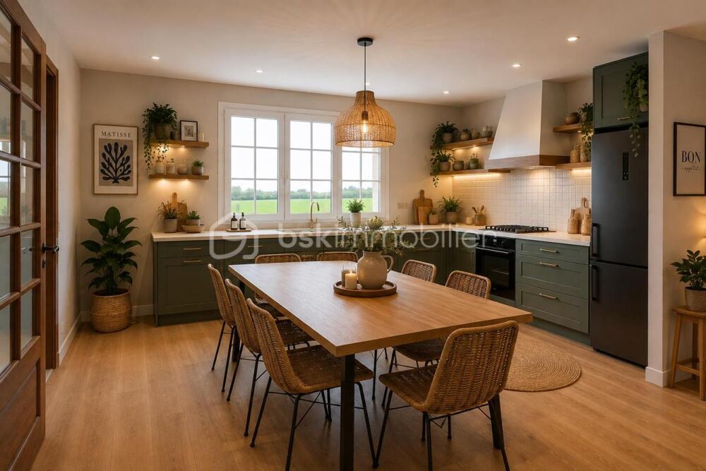 'Beau potentiel pour cette maison familiale de 4 chambres avec grand jardin'