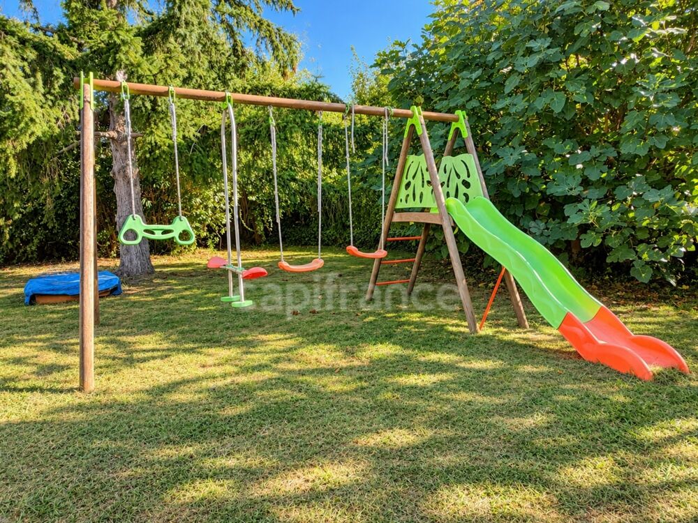 Vente Maison MAUZAC – Maison de plain-pied 121 m² – 5 chambres – Piscine – Terrain 840 m² Mauzac