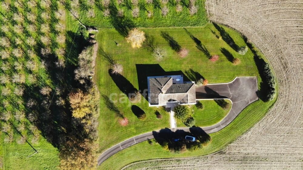 Maison de 188m2 avec vue panoramique - 4 chambres - garage - sous-sol à SAINT PIERRE SUR DROPT